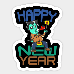 HAPPY NEW YEAR Sticker